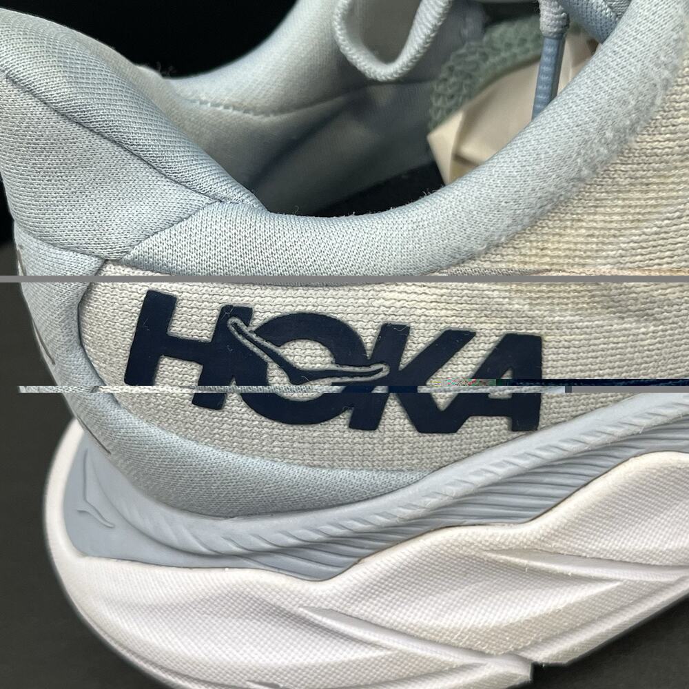 HOKA Arahi 6 Womens 6.5 Wide D Blue Fog Running Jogging Shoes 1123197 PABF - Picture 9 of 10